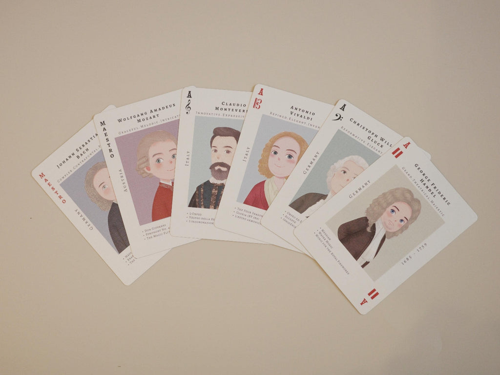 Composer Playing Cards