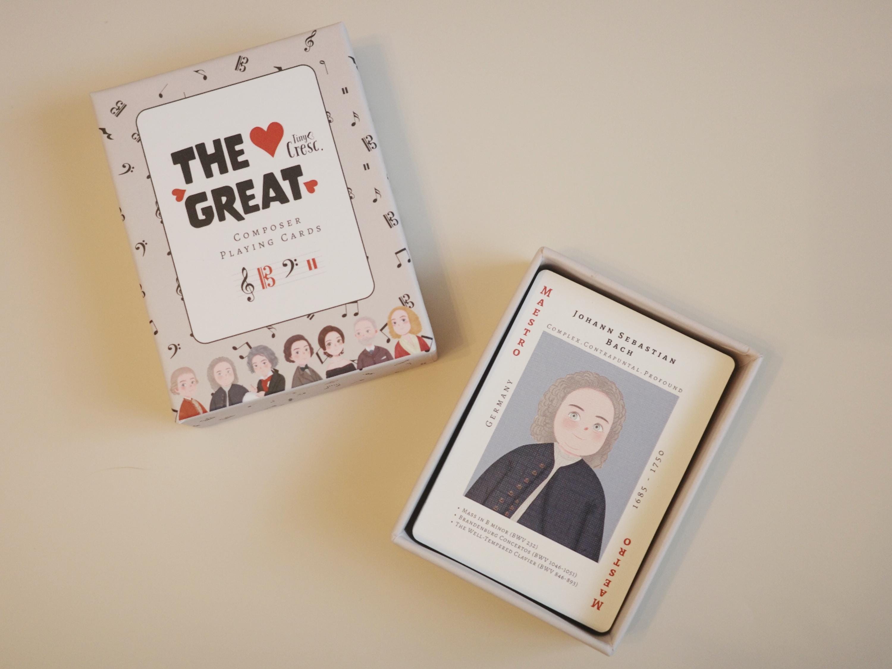 Composer Playing Cards