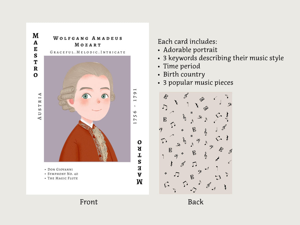 Composer Playing Cards